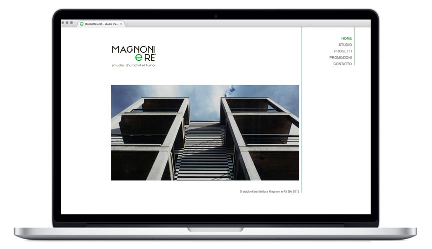 Website Magnoni Magnoni & Rè Home